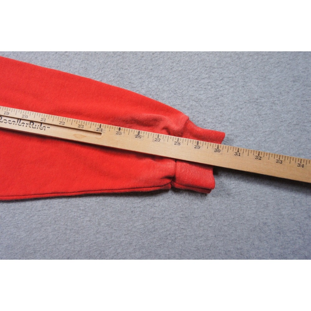 Aviator Nation Sweatshirt Womens XS Red Crewneck Pullover Long Sleeve FLAW**** - Picture 9 of 10